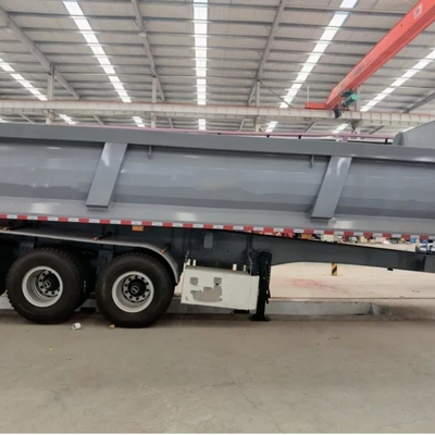 80-50 Tonnen U-förmiger Rücken-Dumpbox-Tipper-Truck Halbanhänger für den Transport von Schwerlast