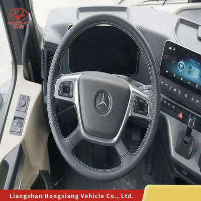 Segment Schwerlastwagen Benz Actros Traktor Lkw-Modelle Manuelle Fenstervorlage Versand