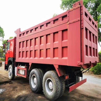8L Motor Kapazität Gebraucht HOWO Mini Müll-Dump Truck zum Verkauf in der Bergbauindustrie