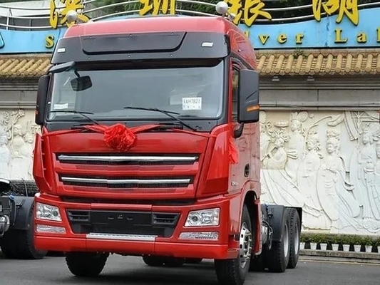 6X4 Kopf 340 PS 40 Tonnen 110 km/h Schwere Gebraucht-Traktoren in Euro 2 mit manuellem Fenster
