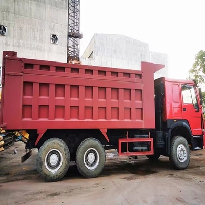 Äthiopien Gebraucht und HOWO 6X4 20 30m3 10 Rad-Dump Truck für den Bergbau