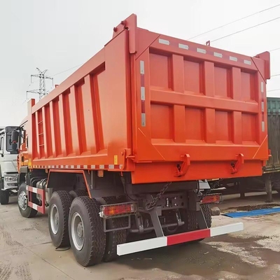 10.2tons Gebraucht HOWO 371HP Dump Truck Rechtslenker 8X2 Tipper Truck für den Bergbau 30 Tonnen