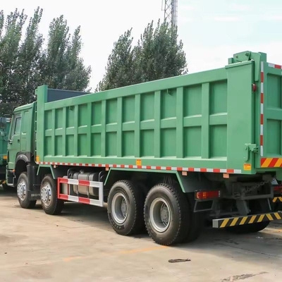 10.2tons Gebraucht HOWO 371HP Dump Truck Rechtslenker 8X2 Tipper Truck für den Bergbau 30 Tonnen