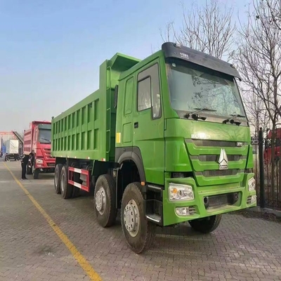 10.2tons Gebraucht HOWO 371HP Dump Truck Rechtslenker 8X2 Tipper Truck für den Bergbau 30 Tonnen