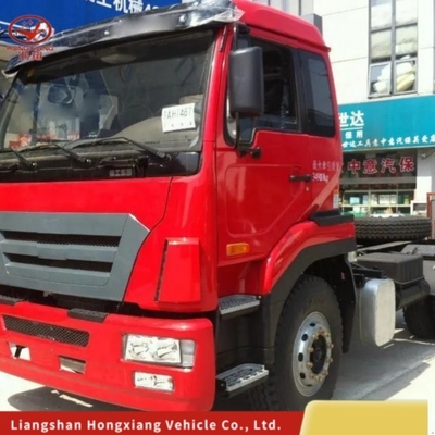 10 Räder 6*4 HOWO Traktorkopf Lkw 371 PS 375 PS 40 50 60 100t mit manuellem Fenster