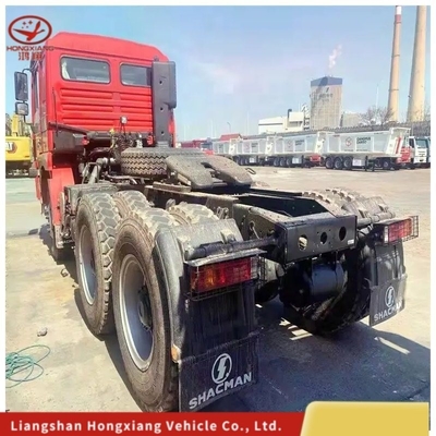 10 Räder 6*4 HOWO Traktorkopf Lkw 371 PS 375 PS 40 50 60 100t mit manuellem Fenster