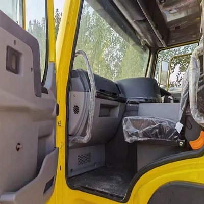 Erschwinglicher 50 Tonnen schwerer Gebraucht-Sinotruk HOWO-Tipper-Lkw mit Luftfederung