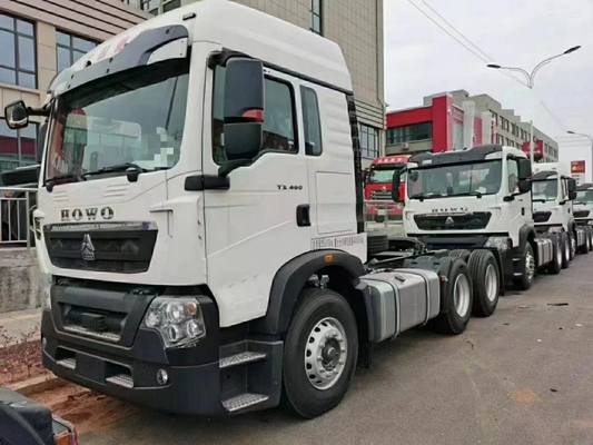 10 Reifen 6*4 HOWO 371HP 375HP Traktor für 5001-10000 kg Gesamtgewicht des Fahrzeugs