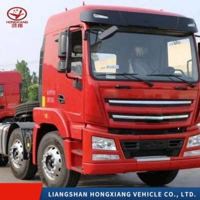 2-Sitzer Luxus-Fahrerwagen 530 PS Hochgeschwindigkeits-Lkw-Kopf Schwerer Traktor-Lkw für die Anpassung