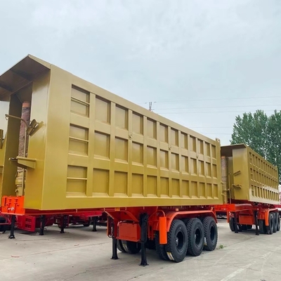 Der Kunde benötigt einen 3-Achsen-Dump-Truck aus Stahl mit hydraulischem Zylinder
