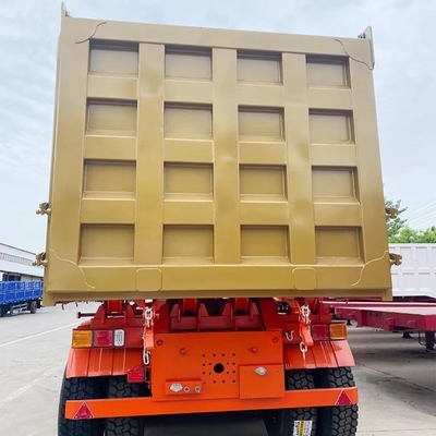 Der Kunde benötigt einen 3-Achsen-Dump-Truck aus Stahl mit hydraulischem Zylinder