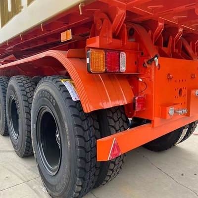 Der Kunde benötigt einen 3-Achsen-Dump-Truck aus Stahl mit hydraulischem Zylinder