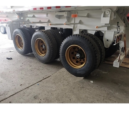 40-80 Tonnen 3-Achsen-Dump Truck U-Typ Semi-Anhänger mit ABS-Anti-Block-Bremssystem