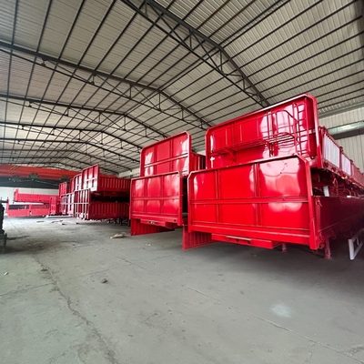 2/3/4 Achse Custom Dump Truck Anhänger 40-100 Tonnen für und 1 Jahr Nachverkaufsservice