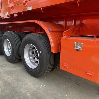 s 3-Achsen-Traktor-Dump-Truck-Kohle-Semi-Anhänger 50-80 Tonnen für nach den Bedürfnissen des Kunden