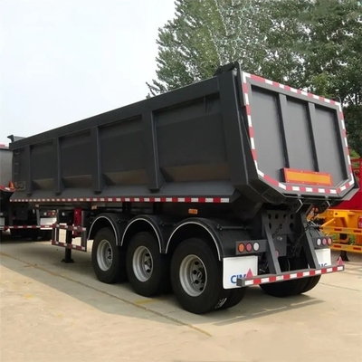 U-Form-Tipping-Hintertreiler 50 60 80 Tonnen Hydraulischer Tipper mit Anpassung