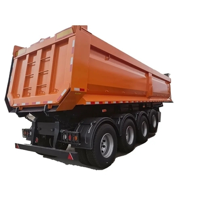 U-Form-Tipping-Hintertreiler 50 60 80 Tonnen Hydraulischer Tipper mit Anpassung