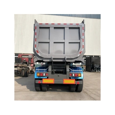 3 Achsen Dump Tipper Cargo Transport Flatbed Heavy Truck Halbanhänger mit 812.16 Reifen