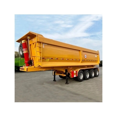 25cbm 32cbm U-förmiger Rücken End-Tipper Dumper Dump Semi-Lkw-Anhänger für schwere Aufgaben