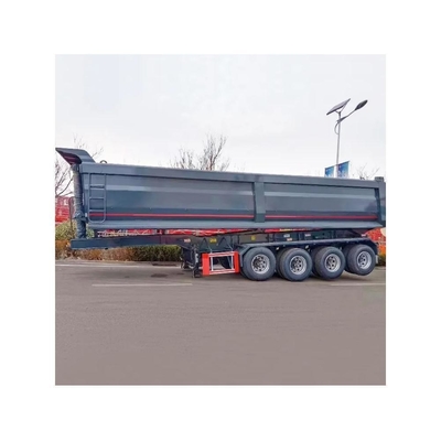 Kunden Optional Truck Dump Semi-Trailer mit hoher Stabilität in Max Nutzlast 100t hergestellt