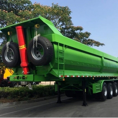 Flatbed Container Semi-Trailer mit 1-Jahres-Nachverkaufsservice und 8.12.16 Reifennummer