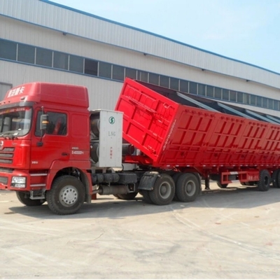 Flatbed Container Semi-Trailer mit 1-Jahres-Nachverkaufsservice und 8.12.16 Reifennummer