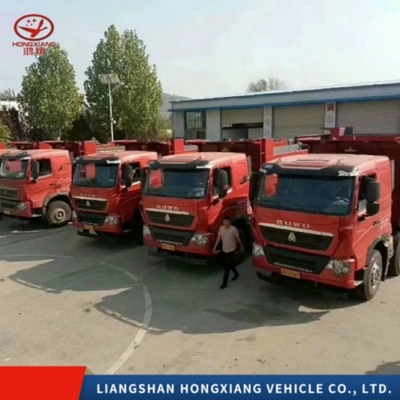 3 Achsen 40 Tonnen Sinotruk Bergbaudumpper Dump Tipper Semi-Truck Anhänger Leichtbau