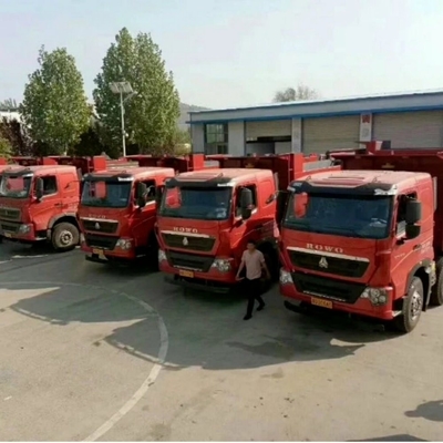 Tri-Achse Heck-Tipper-Dump-Tipping-Semi-Truck-End-Dump-Semi-Anhänger mit 8.12.16 Reifen