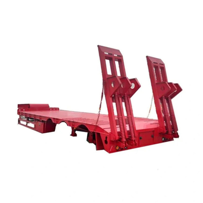 40 Tonnen 3/4/5 Achsen Lkw Niedrigbett Semi-Anhänger mit und ABS Anti-Block Bremssystem