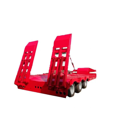 40 Tonnen 3/4/5 Achsen Lkw Niedrigbett Semi-Anhänger mit und ABS Anti-Block Bremssystem