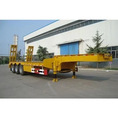 Einjähriges Kundendienst-Heavy-Duty 3-Achsen 13-Meter-Niedrigbett-Semi-Trailer anpassbar