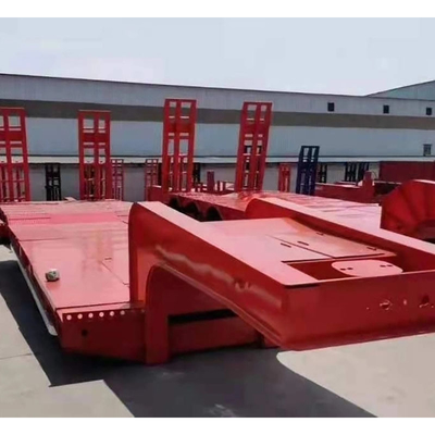Garantie 40ft Skeleton Low Flatbed Semi-Trailer mit ABS Anti-Block Bremssystem