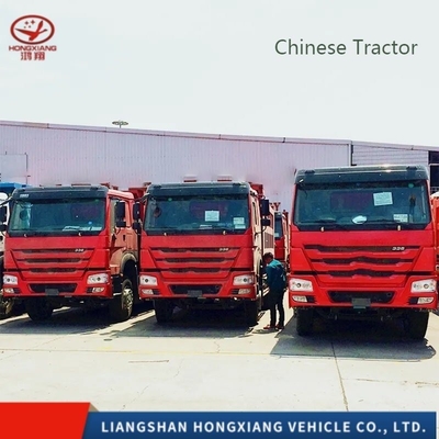 Schwere Ladekapazität 6X4 60 Tonnen Rhd Sinotruk HOWO Kopf Traktorfahrzeug mit manuellem Fenster