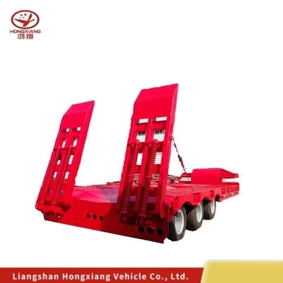 60 Tonnen Gooseneck Drop Deck Semi-Trailer / Low Bed Trailer mit Beratung des Kundenservice