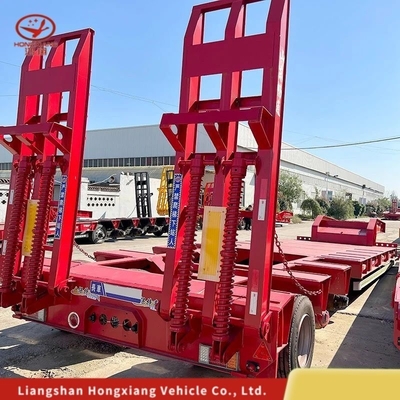 60 Tonnen Gooseneck Drop Deck Semi-Trailer / Low Bed Trailer mit Beratung des Kundenservice