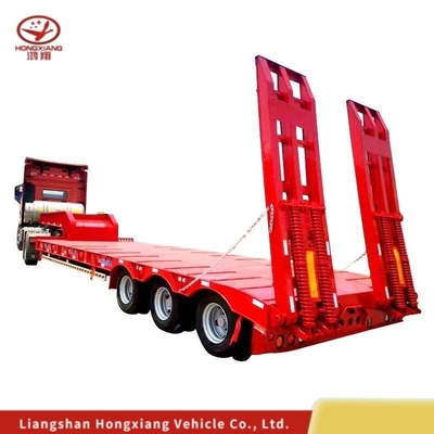 Semi-Trailer mit niedrigem Lager