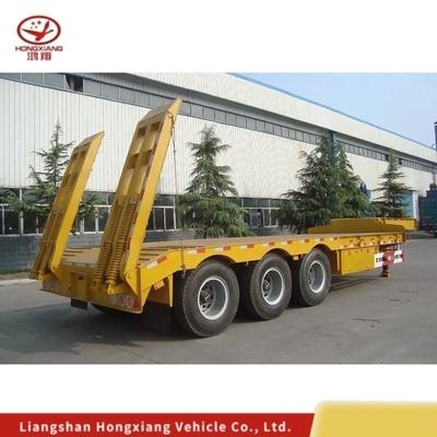Semi-Trailer mit niedrigem Lager