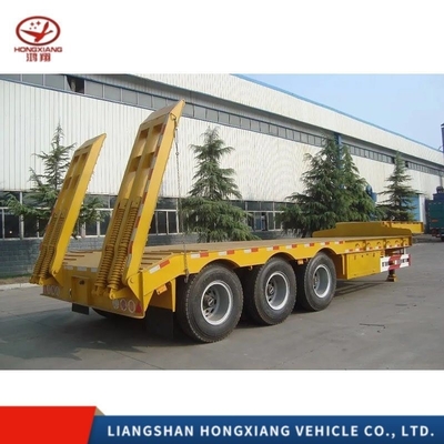 Reifen 12r22.5 3 Achsen 40 Fuß 20 Fuß 40 Fuß Versandcontainer Flachbett Flachbett Halbanhänger
