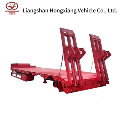 Flachbett-LKW Niedrigbett-Halbanhänger 13500X3000X1550 mm 40 Tonnen 3 Achsen