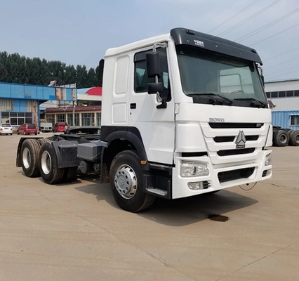 Gebraucht HOWO 6X4 371HP 375 Lkw Traktorkopf mit 8,2 Tonnen Lastkapazität und Leistung