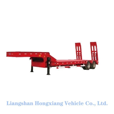 30-100 Tonnen niedrig liegender Semi-Anhänger mit mehreren Achsen und 13500X3000X1550 mm Maße