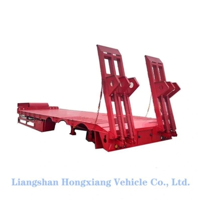 30-100 Tonnen niedrig liegender Semi-Anhänger mit mehreren Achsen und 13500X3000X1550 mm Maße