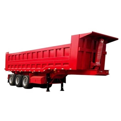 Semi-Trailer mit Stahl-Aufhängungssystem in Rechteckform