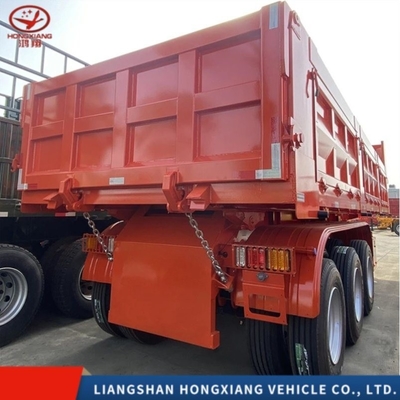 Luftfederung U-förmig 3 Achsen Ende Rücken Kipper Anhänger Dump Semi-Lkw Anhänger EHL9400Z