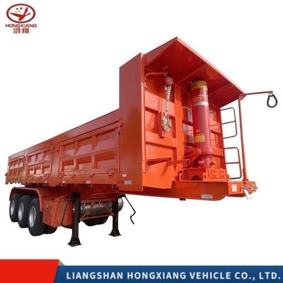 2023 3 Achsen Dump Semi-Anhänger Getreide Transport Lkw Anhänger für Getreide