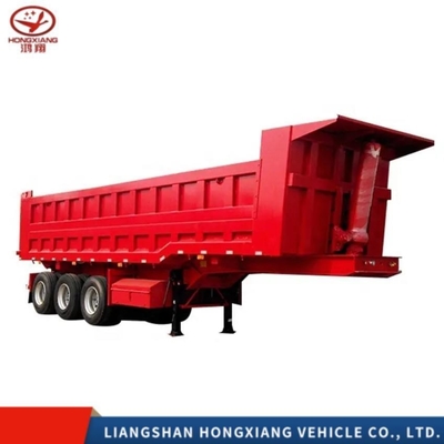40-80 Tonnen 4-Achsen-Dump-Anhänger-Dump-Truck/Dump-Truck/Dump-Truck-Dump-Halbanhänger direkt
