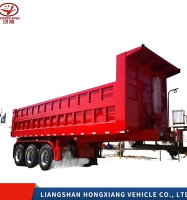 40-80 Tonnen 4-Achsen-Dump-Anhänger-Dump-Truck/Dump-Truck/Dump-Truck-Dump-Halbanhänger direkt