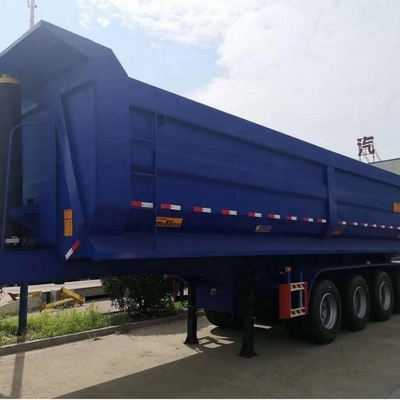 Stahl-Dumpper Rücken-Tipper-Dump-Container Halbanhänger-Tippenanhänger mit 2/3/4/6 Achseln
