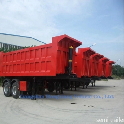 Hersteller von Lkw-Anhängern mit Dump-Semi-Anhängern mit Doppel-Linien-Bremssystem