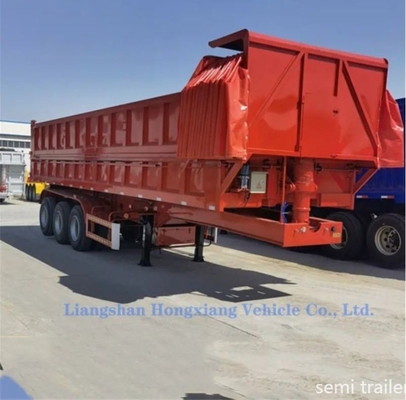 Steine und Sand Funktion 3/4 Achs Dumpper Kippen Tandem Hydraulische Dump Tipper Anhänger
